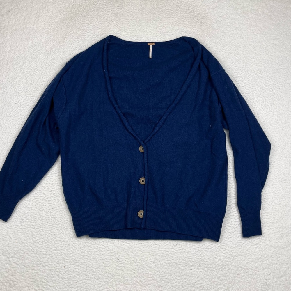 Free people cashmere cardigan sweater